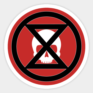 Extinction Rebellion - Death. Sticker